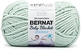 Bernat Baby Blanket Sparkle 300g - Seafoam Sparkle