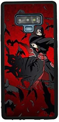 Naruto Itachi Theme Case for Samsung Galaxy Note 9 TPU Silicone Gel Side + PC Bumper Case Skin Protective Printed Phone Full Protection Cover