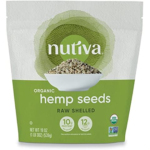 Nutiva Organic Raw Shelled Hemp Seed Cover