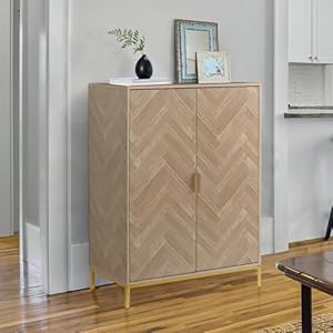 Anmytek2doorwoodaccentstoragecabinet43hnaturaloaktallsideboardfurniturewithadjustableshelvesforlivingroomkitchenh0034 Urban Country Home Decor Anmytek 2 door wood accent storage cabinet 43 h natural oak tall sideboard furniture with adjustable shelves for living room kitchen h0034 urban country home decor