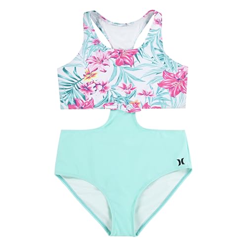 Image of Hurley Girls' 1-piece Cut Out Swim Suit