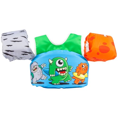 Image of Body Glove Paddle Pals Learn to Swim Coast Guard Approved Kids Life Jacket PFD