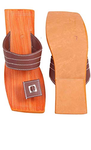 Image of Unik Kolhapuri Ethnic Sandal /Paduka /Chappal for Men