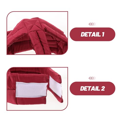 Casco tipo gorro para adulto con correa ajustable y protección acolchada transpirable 3
