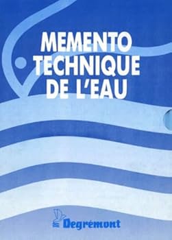 Hardcover MEMENTO TECHNIQUES DE L'EAU, 9TH ED Book