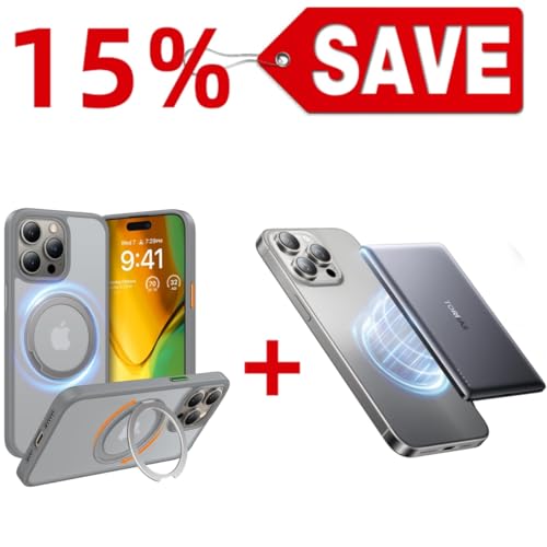 TORRAS 5,000mAh MiniMag Power Bank — Buy Together to Save 15%