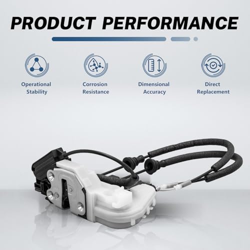 Image of KELOKE Door Latch Lock Actuator Compatible with Hyundai Santa Fe 2013-2018, Santa Fe Sport 2013-2018, Santa Fe XL 2013-2019, Sport Utility, Front Left Driver Side, Replace# 813102W010 81310-2W010