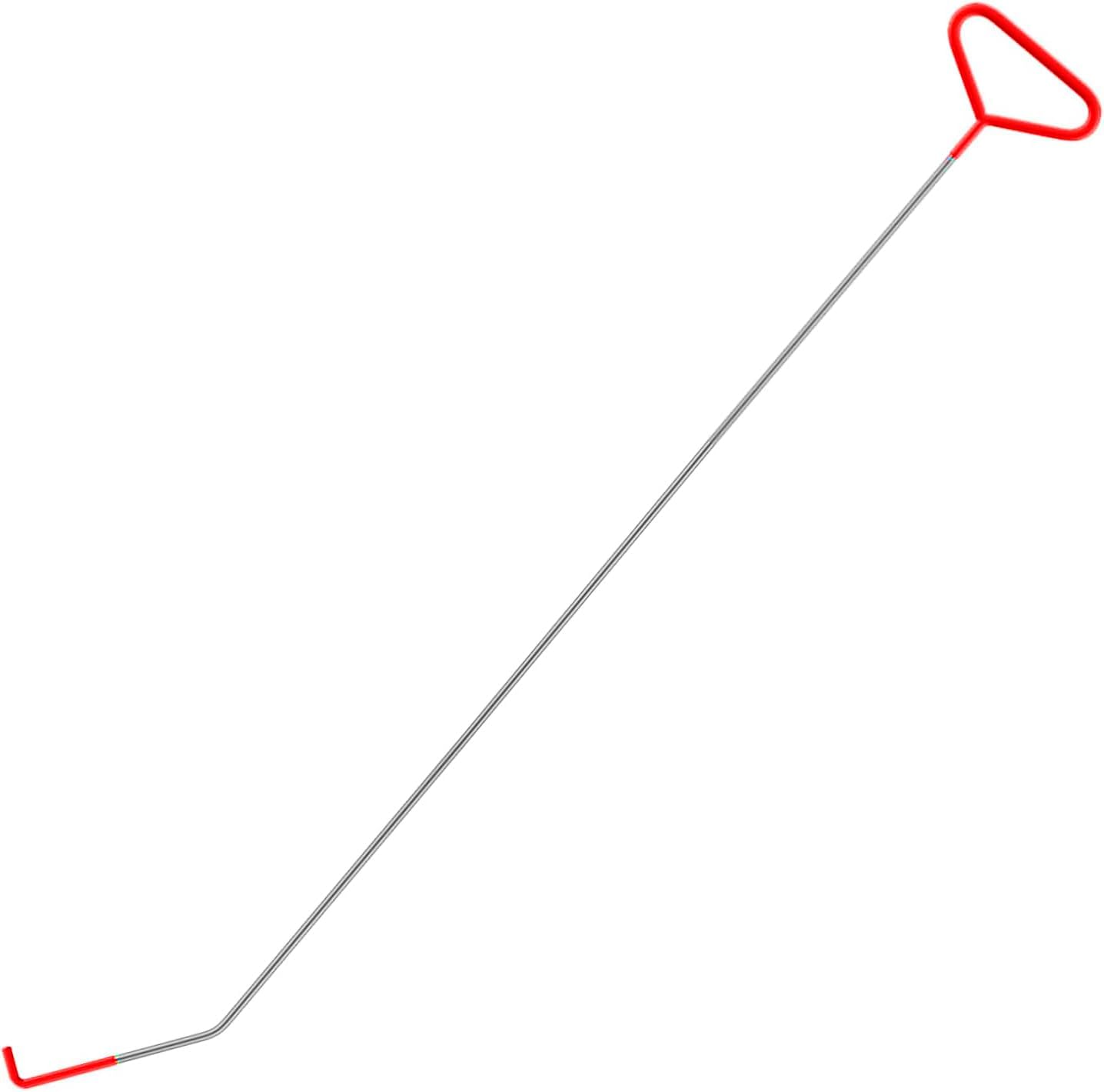 Lkonwee67 inch Long Reach Tool,Car Emergency Tool kit,Pull Hook J-Hook Kit,Vehicle 5th Wheel Hook 1 Set Car Repair Tool Kit