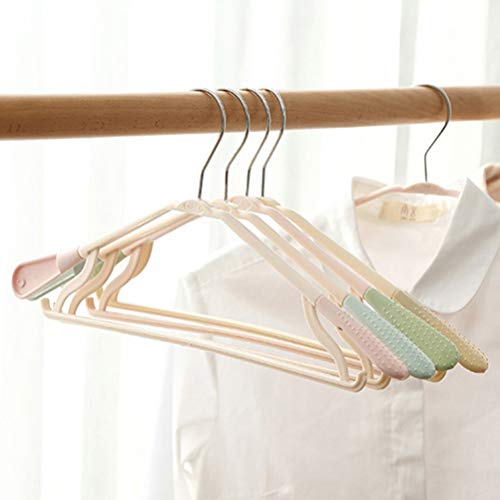 Cabilock 15 cabides de roupas antiderrapantes sem ombro e batidas, cabides de terno duráveis que eco