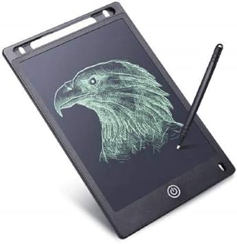 Kids Writing Pad for 2-5 Years Kids Re-Writing Paperless Electronic Digital Slate E Writer Pads Notepad Board for Writing and Learning LCD Writing Tablet Gifts for Kids Girls / Boys (Black)