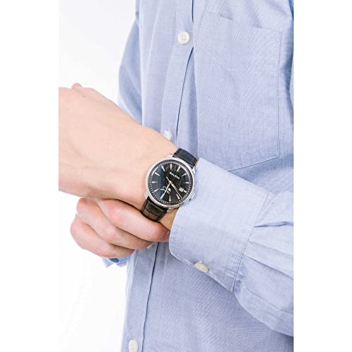 Bulova Orologio Automatico The Best Is Yet To Come Da Uomo Analogico Automatico Con Cinturino In Pelle 96B360 - 3