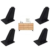 ☁ Accesorios de bricolaje para muebles: accesorios para muebles de bricolaje, gabinetes, etc. El conjunto de 4 patas para muebles es adecuado para sofá, sillón, sillón y también en cama, banco, mesa auxiliar, mesa de centro, armario, mesa de noche, armario, tocador, muebles de oficina, etc.