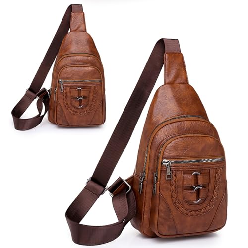 Sac à bandoulière de voyage femme imperméable à compartiments multiples - 6