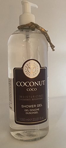 Erbario Toscano Coconut Moisturizing Shower Gel Large 34 fl oz Size