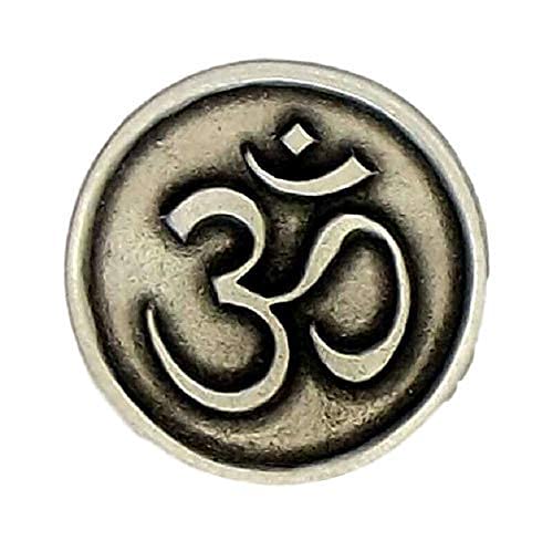 Om Symbol Lapel Pin Badge Handcrafted From English Pewter LP1743 + 59mm Button Badge