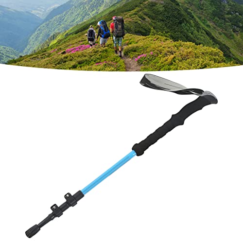 Pólo De Caminhada De Fibra De Carbono De 3 Seções Leve E Resistente Ao Desgaste Com Design Ergonômic