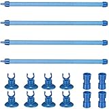4 Pieces Air Stone Bar Tubes with Suction Cups Bubble Diffuser Fish Tank Aquarium Bubble Wall Air Stone Bar Tube Bubble Release Diffuser Bar for Fish Tank Aquarium Hydroponics Pump (7 Inch)