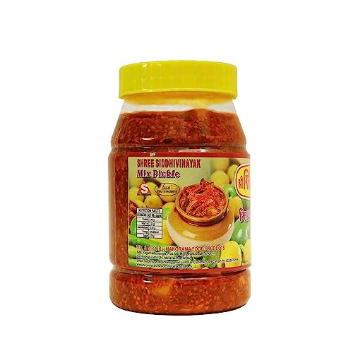 Image of Shree Siddhivinayak Mixed Pickle (Achar) | Homemade & Ready to Eat | Authentic Indian Taste | No Artificial colors | 350g | Pack of 1