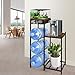 CAROD 5 Gallon Water Jug Holder with Drawers, Heavy Duty Water Jug Stand with Water Dispenser Stand, 5 Gal Water Bottle Holder Water Cooler Jug Rack with 2 Wood Storage Shelves