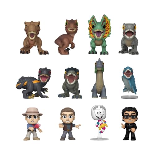 Funko Mystery Mini: Jurassic Park - 1 of 12 to Collect - Blind Purchase- Vinyl-Sammelfigur - Geschenkidee - Offizielle Handelswaren - Spielzeug Für Kinder und Erwachsene - Movies Fans