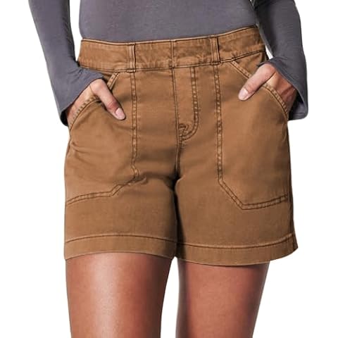 SESERAGI Women's Stretch Twill Shorts Cover