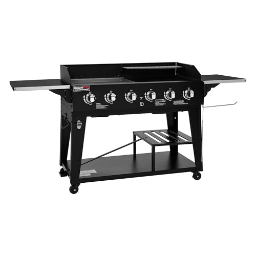 Royal Gourmet 6-Burner Gas Grill & Griddle Combo