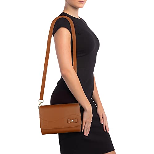 Image of ALSU Women's Sling Bag | Cross body bag| Side bag| Credit car slots| zipper pockets| detachable straps| adjustable straps| daily use| phone pockets
