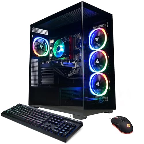 CyberpowerPC Gamer Master Gaming PC, AMD Ryzen 5 8400F 4.2GHz, GeForce RTX 5060 8GB, 16GB DDR5, 1TB PCIe 4.0 SSD, WiFi Ready & Windows 11 Home