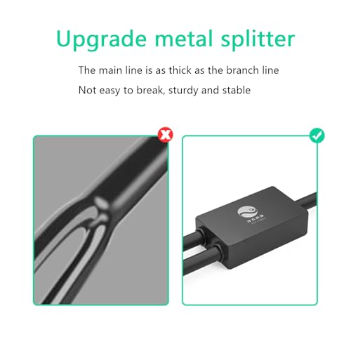 Câble répartiteur 6.35 mm pour supprimer les interférences de vos instruments