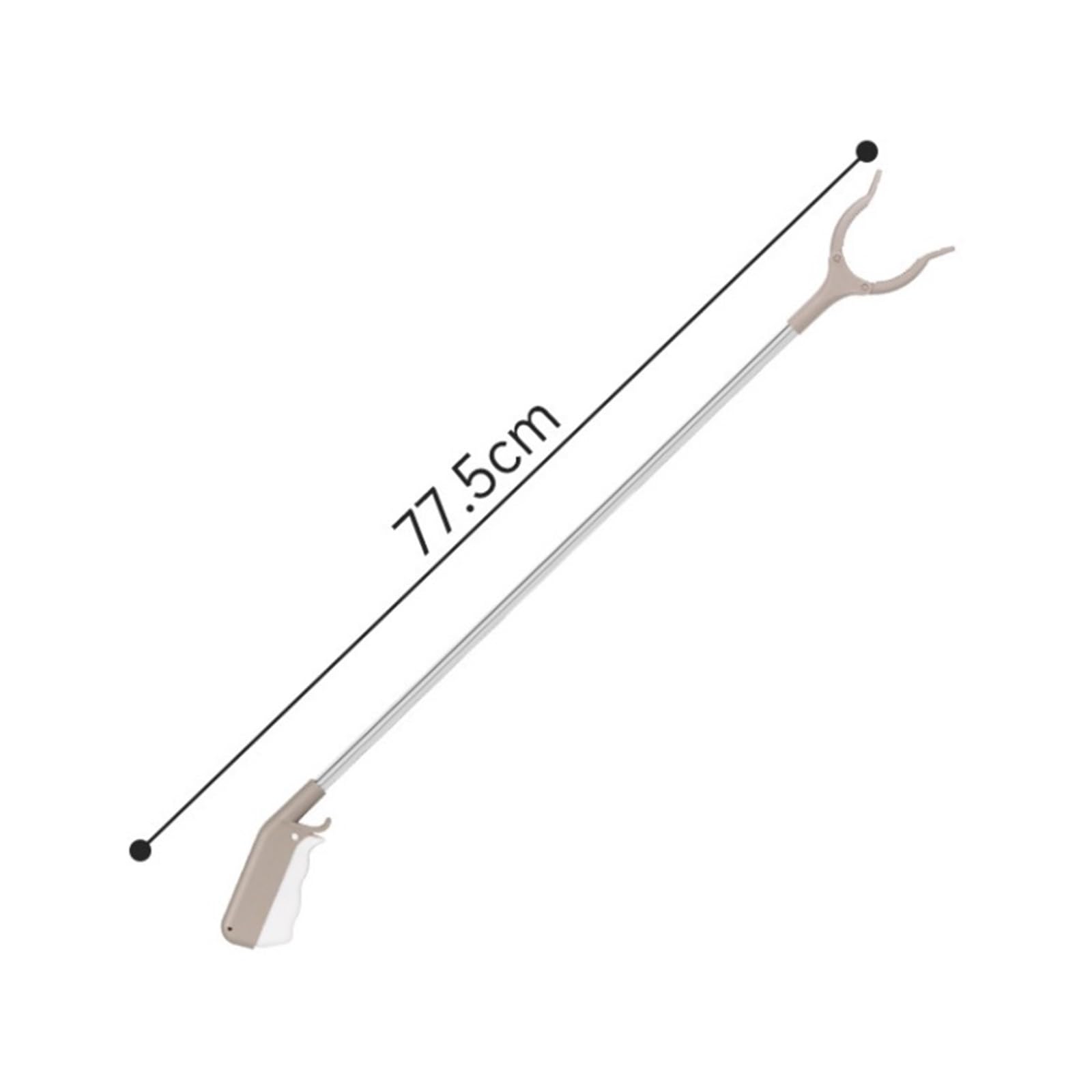 Pinza de Jardín Recogedor Recogedor Agarrador Herramientas De Alcance Agarrador De Brazo Extendido Agarrador De Alcance Recogedor Brazo de Agarre(77.5cm)