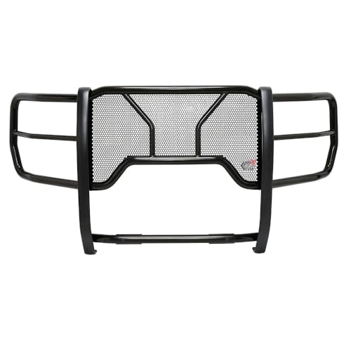 Westin57-4105 HDX Grille Guard – Black Powder-Coated Steel – Full Punch Plate Protection – FREE Limited Warranty