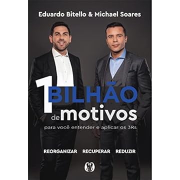 Capa do livro 1 Bilhão de motivos para você entender e aplicar os 3Rs.: Reorganizar; Recuperar; Reduzir.