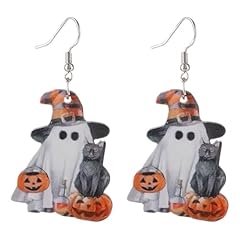 White Pumpkin Cat Ghost