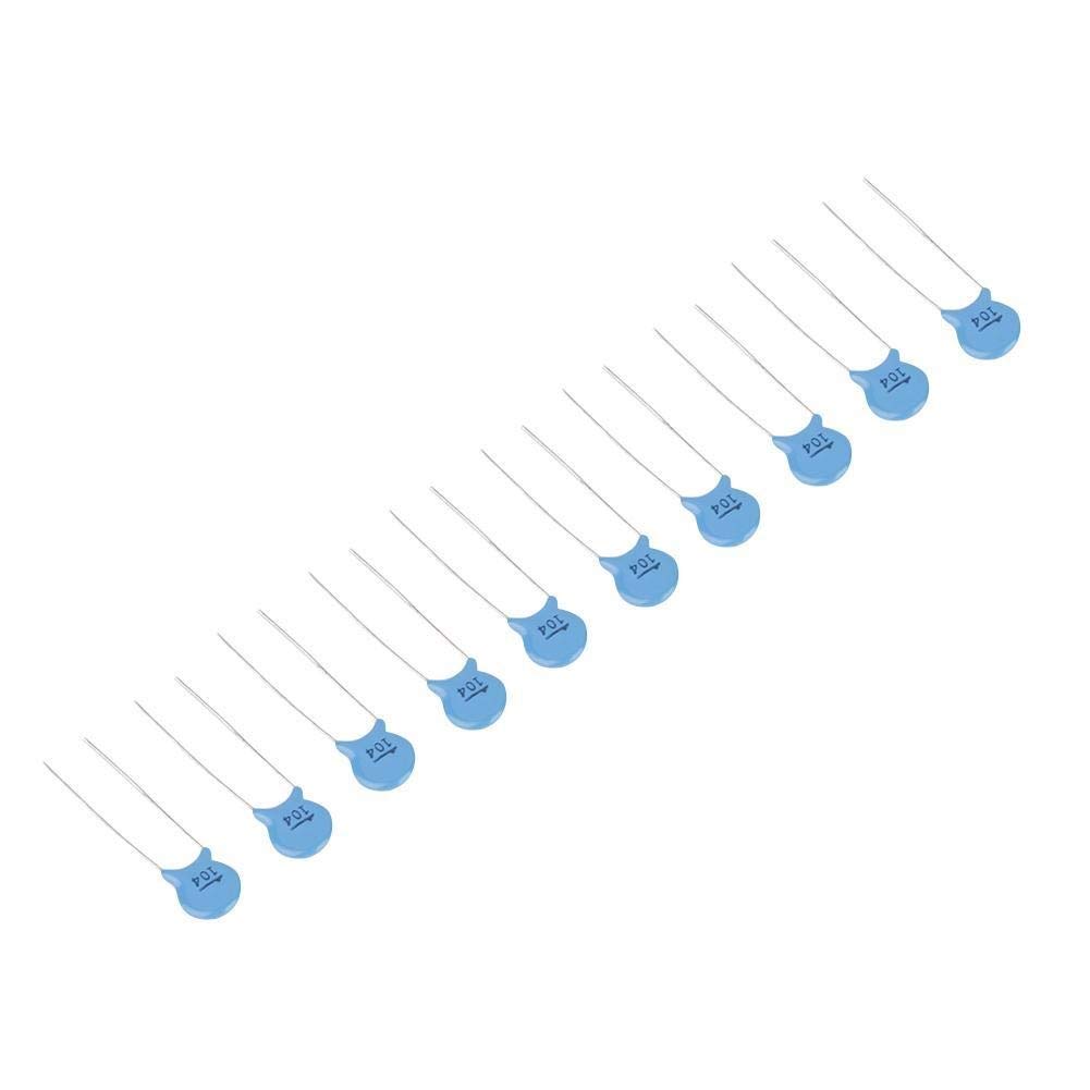 Broco Capacitor 100nf, 50 szt. 1000V 104M 0.1uF 100nF 1000V wysokonapięciowy zestaw pojemników ceramicznych