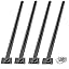 Drenky 4 stuks schuine tafelpoten,Metalen kastpoten,Kegel Meubelpoten Drenky 4 stuks schuine tafelpoten,Metalen kastpoten,Kegel Meubelpoten