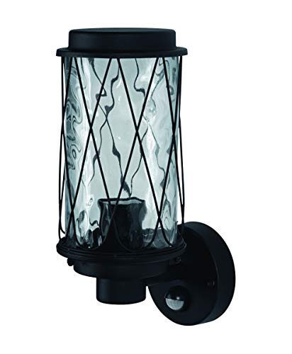 Preisvergleich Produktbild LEDVANCE LED Wand- und Deckenleuchte, Leuchte für Außenanwendungen, Sockel E27, Integrierter Tageslicht- und Bewegungssensor, Endura Classic Cage Up Sens