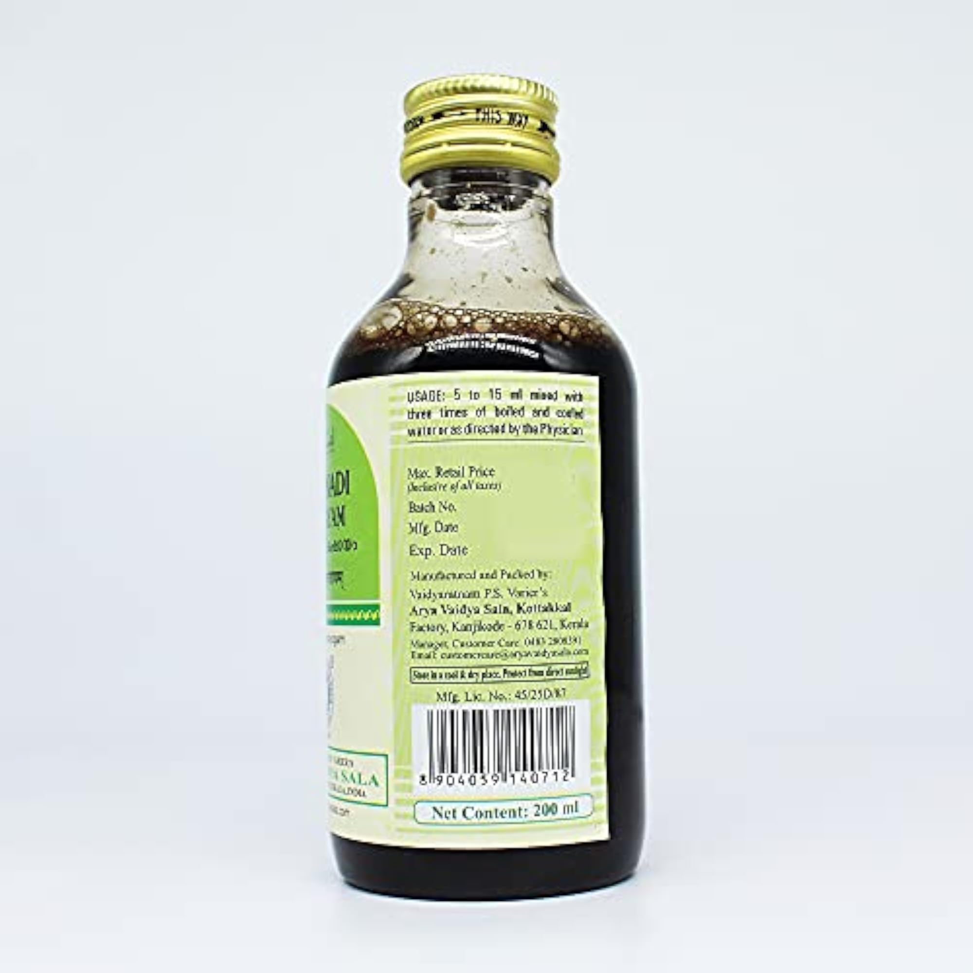 Rasonadi Kashayam 200ML Pack of 3