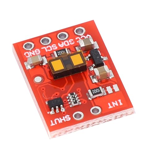 Sensor de Rango de Tiempo de Vuelo, VL53L1X Módulo de Medición del Sensor de Rango de Láser TOF para Preciso de Medición de 4M, Bloques de