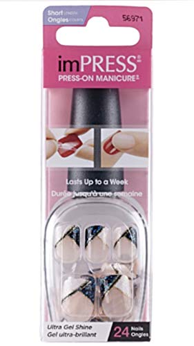 Kiss imPress Press-On French Manicure Nails 56971 Wink Wink