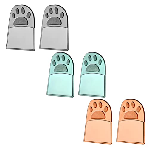 FOMIYES 6 Pack Toilet Seat Cover Lifter Made of Material Simple Design for Easy Use Suitable for Home Hotel Dorm