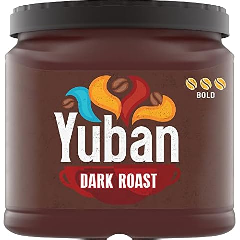 Yuban Dark Roast Bold Ground Coffee, 25.3 oz Canister Cover
