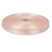 Topenca Supplies 1/2 Inches x 50 Yards Double Face Solid Satin Ribbon Roll, Peach