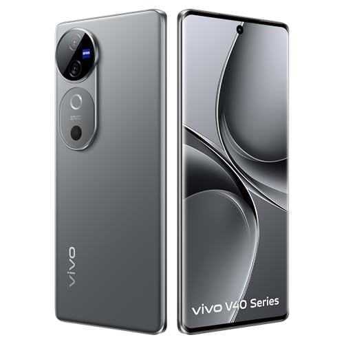 Image of vivo V40 5G (Titanium Grey, 12GB RAM, 512GB Storage) with No Cost EMI /Additional Exchange Offers