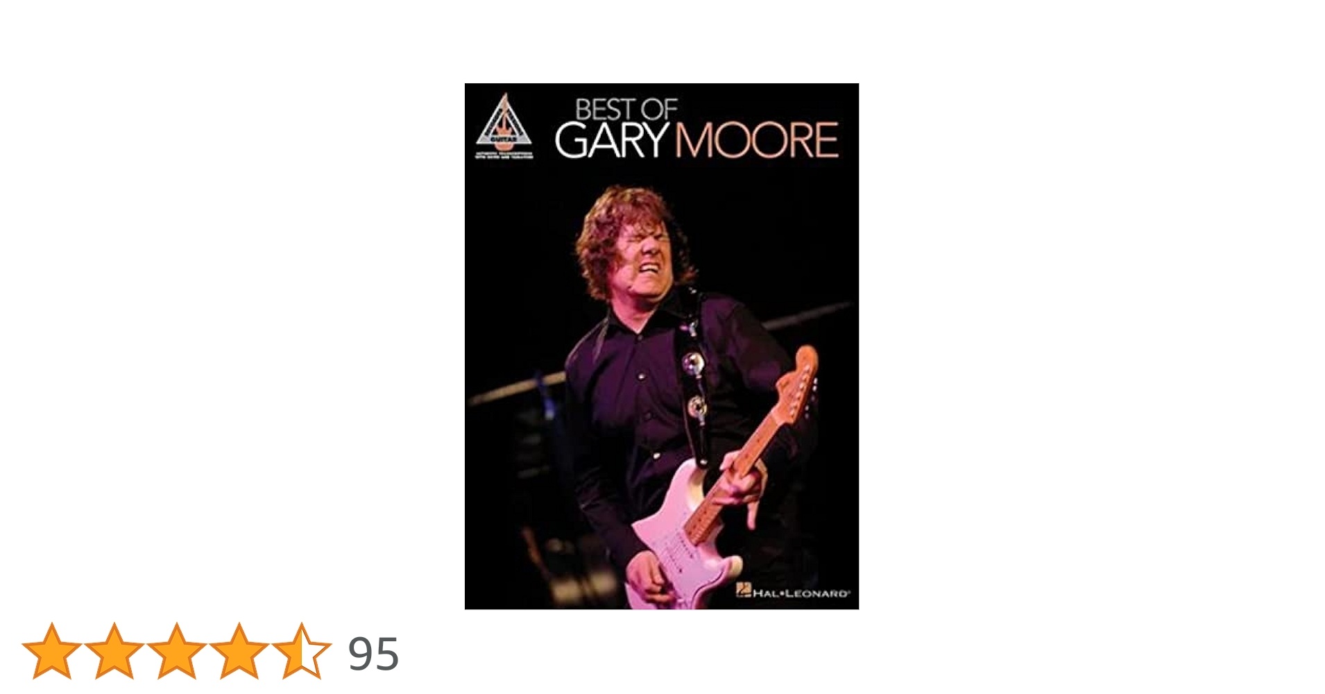 Amazon | Best of Gary Moore (Guitar Recorded Versions