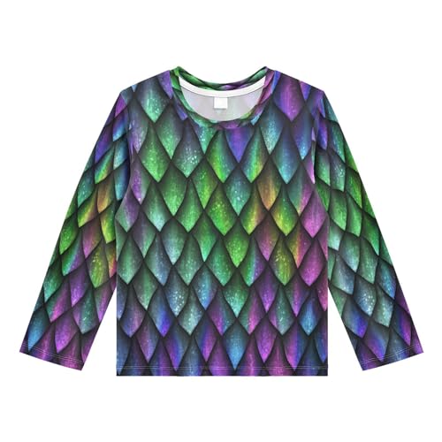 UPF 50+ Long Sleeve Rash Guard for Boys and Girls Swim Shirt Swimming Shirt Boys Rash Guard