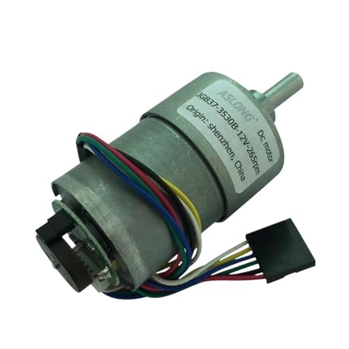 Moteur codeur et motoréducteur JGB37-3530B 24V 12RPM pour automates