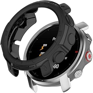 KUSINHOKA Hülle für Polar Grit X Pro/Grit X, [Anti-Kratzen] [Stoßfest] Ultradünn Silikon Rahmen Stoßfänger Schutzhülle für Polar Grit X Pro/Grit X, Schwarz