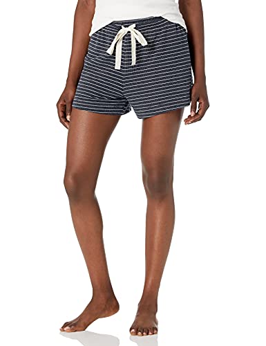 Image of Amazon Essentials Women's Lightweight Breathable Lounge Terry Pajama Shorts with Elastic Waist, Drawstring