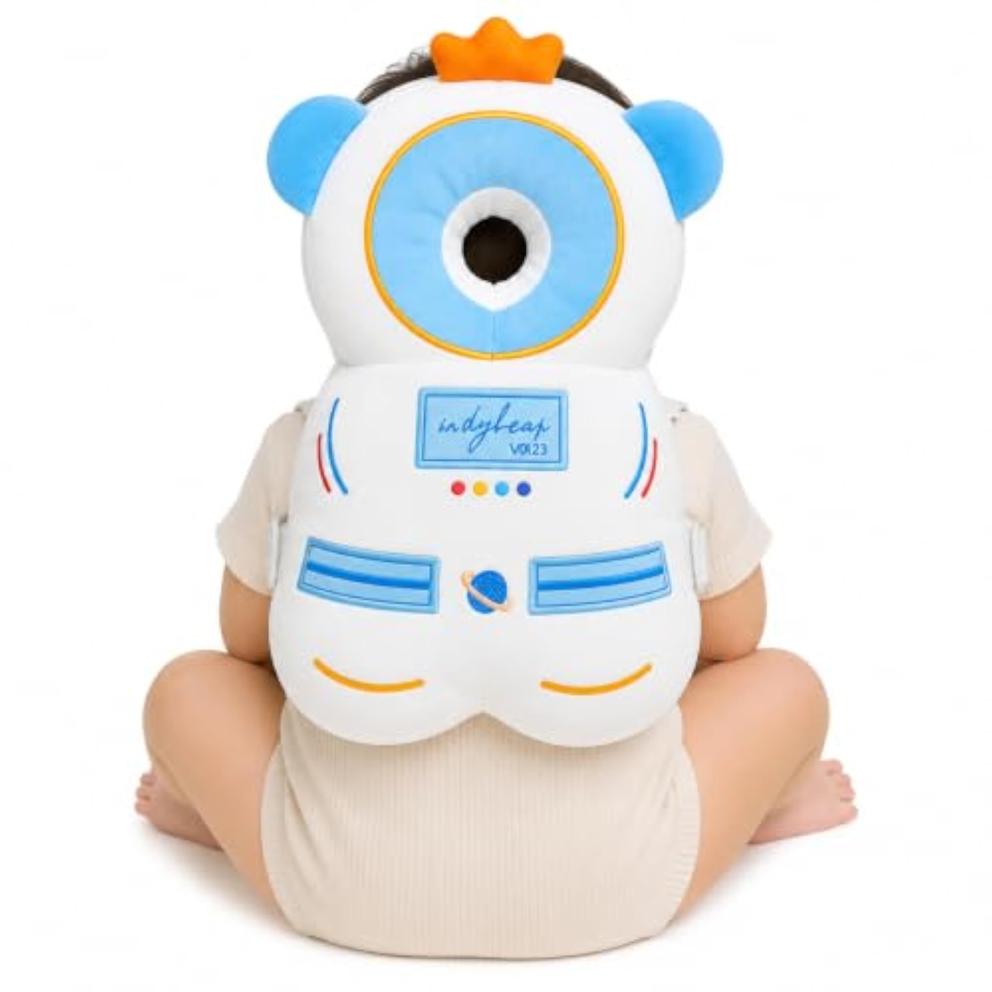 Baby Head Protector Cushion for 6-24 Months, Soft Plush Safety Backpack