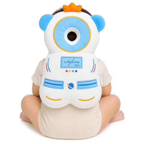 Image of Shark Doo Doo Baby Head Protector Cushion for 6-24 Months | Soft Plush Safety Backpack for Toddlers | Adjustable Straps, Anti-Fall Pillow for Infants (AstroBuddy)